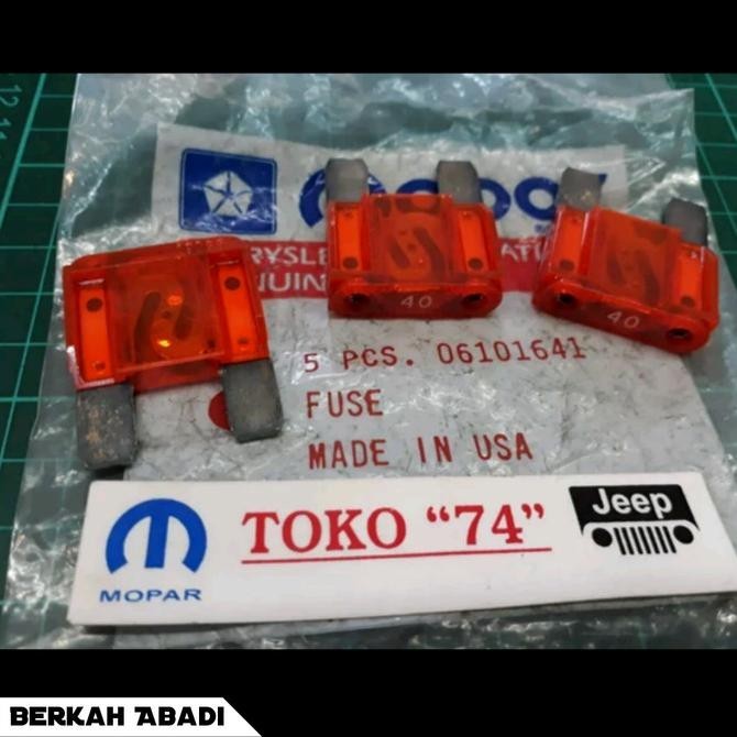 Mopar Sekring Besar Fuse Maxi 40A Jeep Cherokee