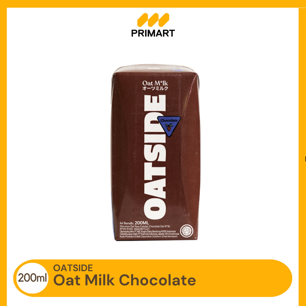 

Oatside Mini Straw Milk Chocolate Susu Oat Kemasan Sedotan 200ml