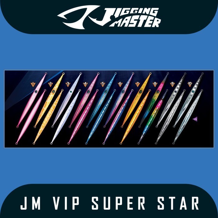 Metal Jig Merk Jigging Master Type Vip Super Star 300Gr