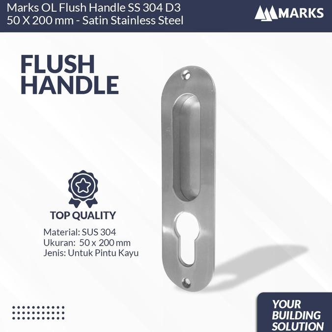 MARKS Flush Pull Handle FPH 003 SSS
