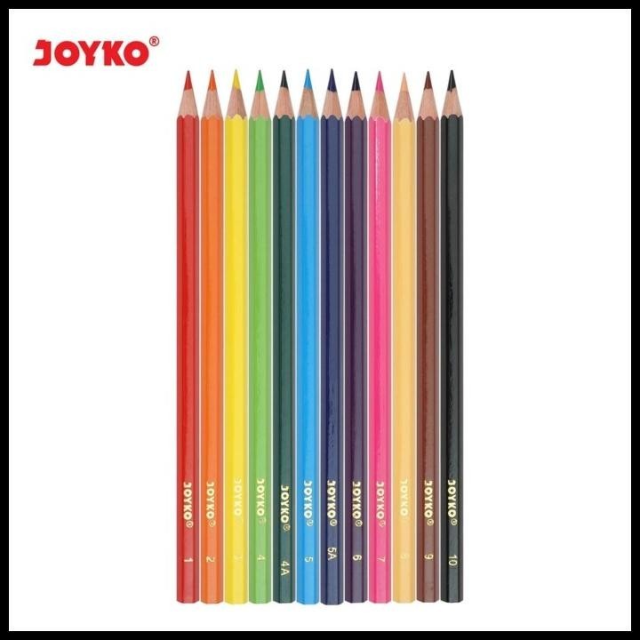 

DISKON JOYKO COLOR PENCIL HEXAGONAL GRIP SUPERIOR QUALITY PENSIL WARNA ISI 36 !!!!