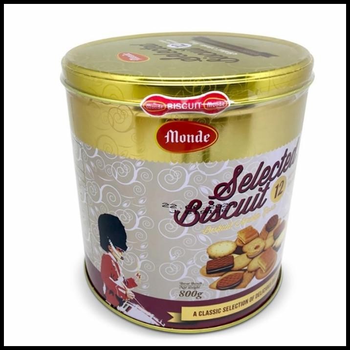 

DISKON MONDE SELECTION BISCUIT GOLD ASSORTED 800 G !!!!