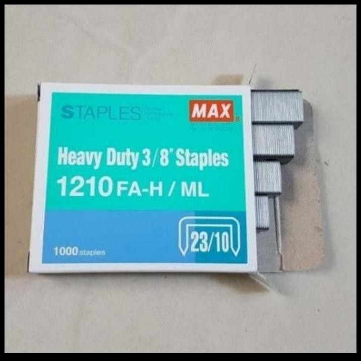

DISKON ISI STAPLES PUNCHER MAX HEAVY DUTY 1210 FA-H ML !!!!!!