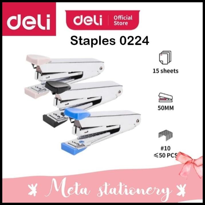 

TERBARU STAPLES / STAPLER DELI E0224 !!!!!!!