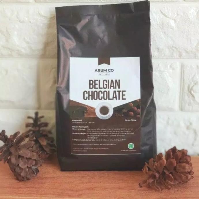 

NEW PRODUK ARUM CO BELGIAN CHOCOLATE 500GR / MINUMAN BUBUK COKLAT BELGIAN / CHOCO !!!!!
