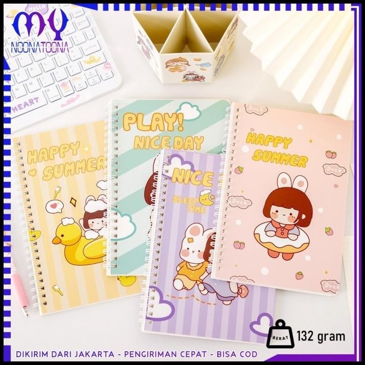 

GRATIS ONGKIR BUKU CATATAN NOTEBOOK A5 ISI 60 LEMBAR BUKU TULIS DIARY AESTHETIC !!!
