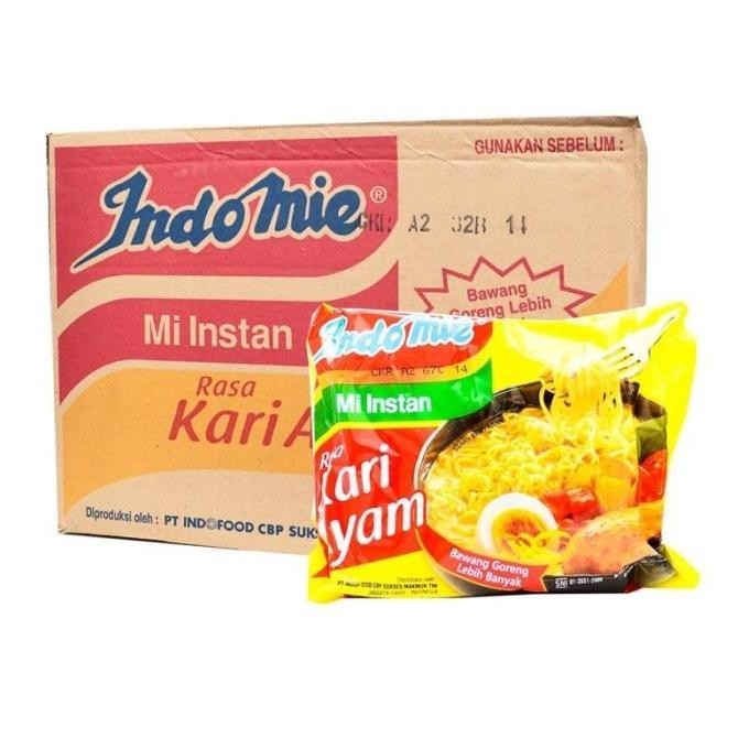 

TERBARU INDOMIE RASA KARI AYAM [72 GR/40 PCS /1 KARTON ] !!!!!