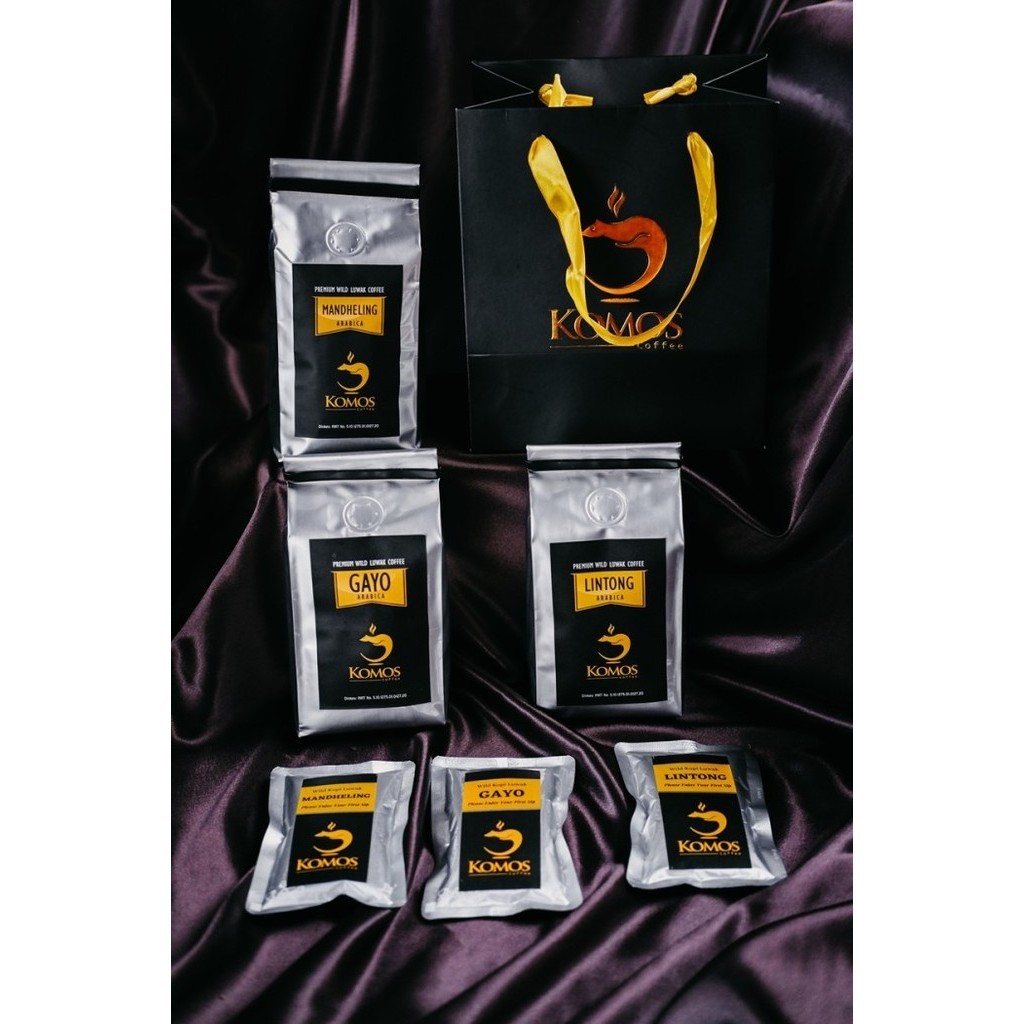 

Hampers Kopi Luwak Sumatra 3 Varian Per 250Gr