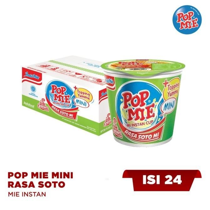 

BIG SALE 1 CTN - POP MIE MINI RASA SOTO !!!!!