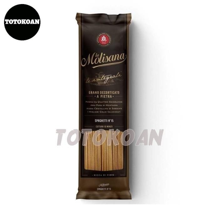 

READY STOCK LA MOLISANA SPAGHETTI INTEGRALI NO 15 | PASTA 500 GR !!!!!