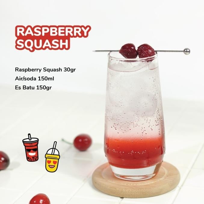 

READY STOCK BUBUQU POWDER DRINK RASPBERRY SQUASH - BUBUK MINUMAN BERI FRAMBOS 1 KG !!!!!