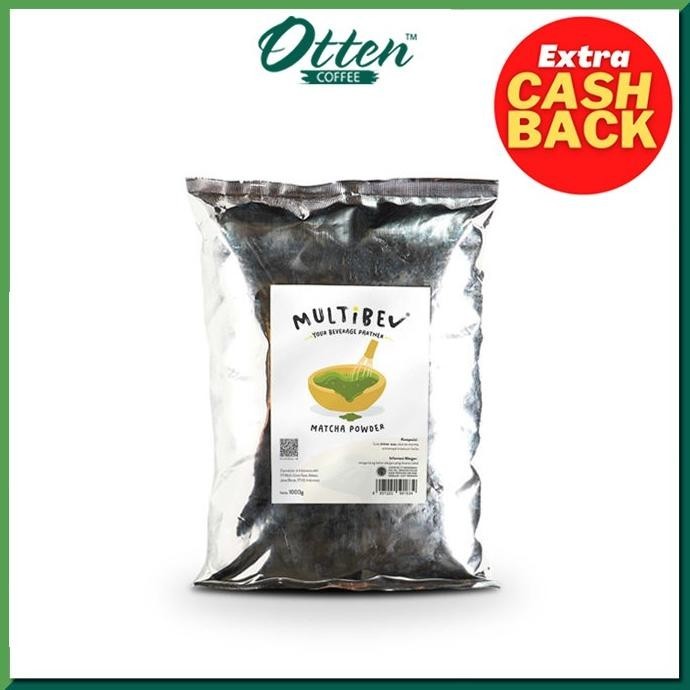 

READY STOCK MULTIBEV - MATCHA POWDER 1 KG - BUBUK MINUMAN MATCHA !!!!!