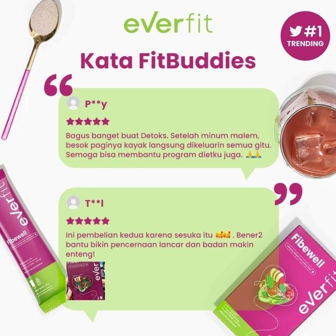

BIG SALE EVERFIT FIBEWELL ANEKA BUAH ISI 7S + 14S !!!!!