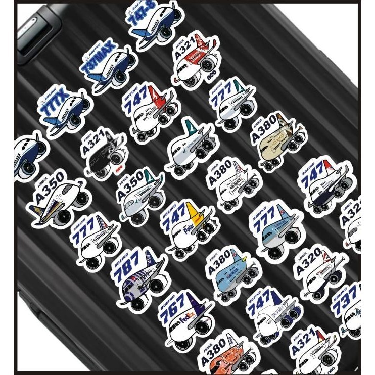 

plane sticker / aeroplane sticker / flight sticker / rimowa sticker