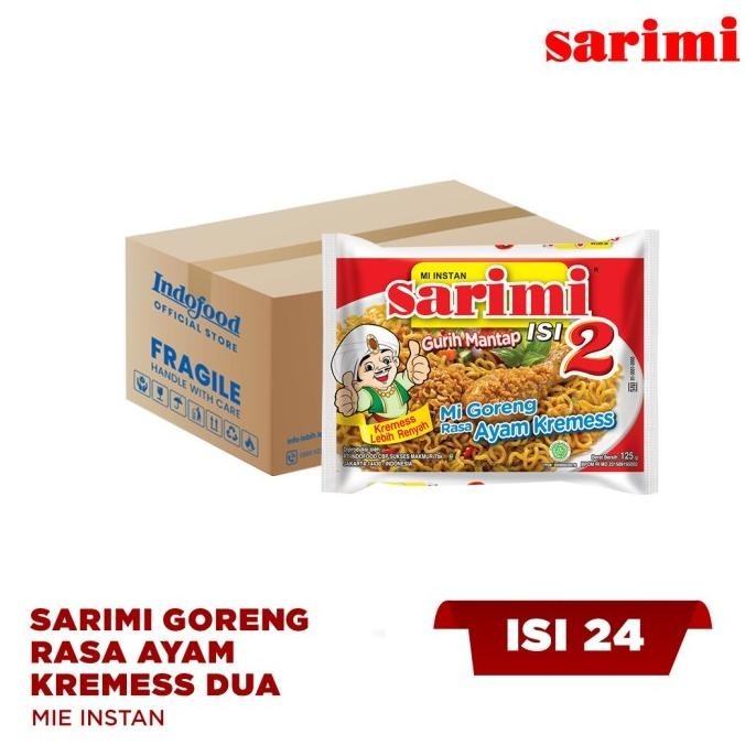 

READY STOCK 1 CTN - SARIMI GORENG RASA AYAM KREMESS DUA !!!!!