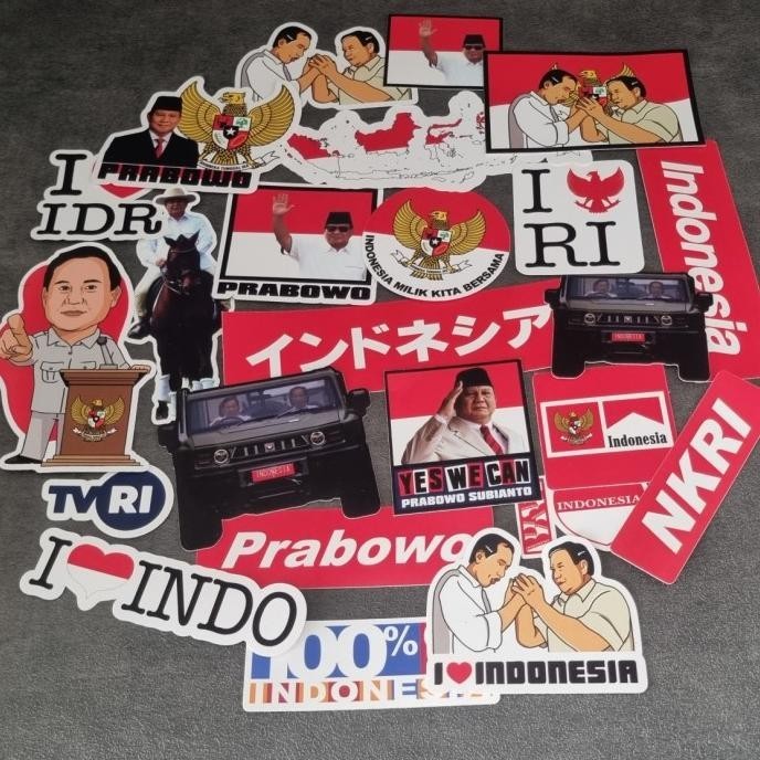 

prabowo sticker / prabowo sticker pack / indonesia sticker /rimowa
