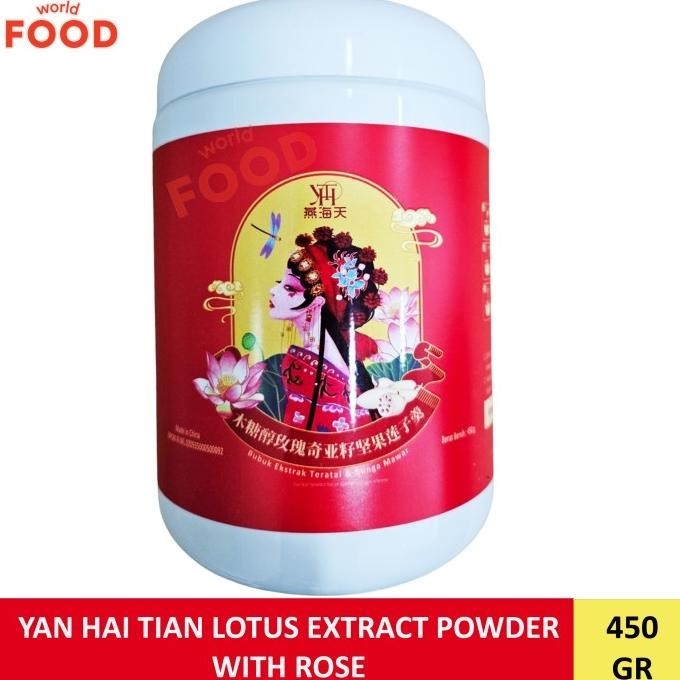 

NEW PRODUK YAN HAI TIAN LOTUS EXTRACT POWDER & ROSE 450GR !!!!!
