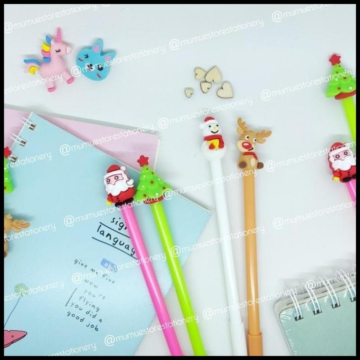 

TERMURAH PULPEN GEL KARAKTER NATAL/PULPEN GEL KARAKTER/PUPLEN GEL NATAL/A705 !!!