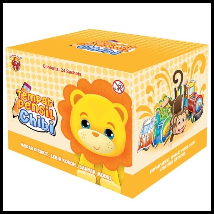 

TERMURAH PUZZLE TEMPAT PINSIL CHIBI ISI 24 PCS !!!!!