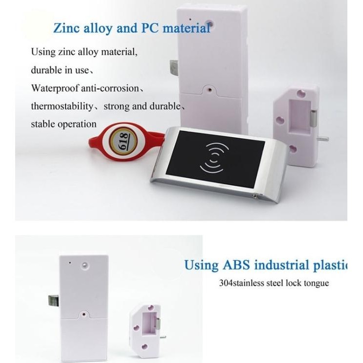 

Locker Lock Rfid Card Electronic - Kunci Loker Elektronik Digital Premium Murah Baru