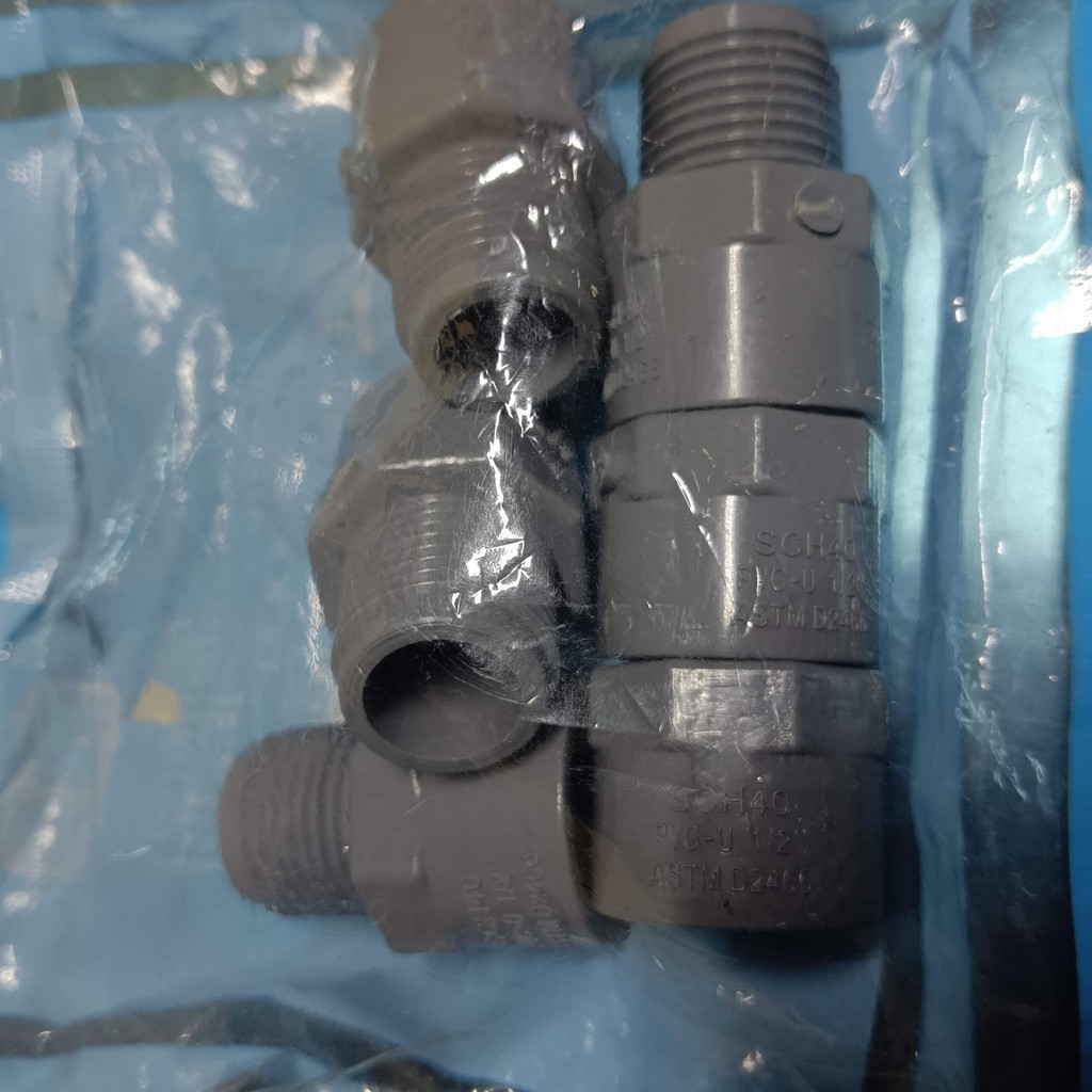 (221) Sok Drat Luar PVC TS 1/2" PVC / Sock drat luar pvc