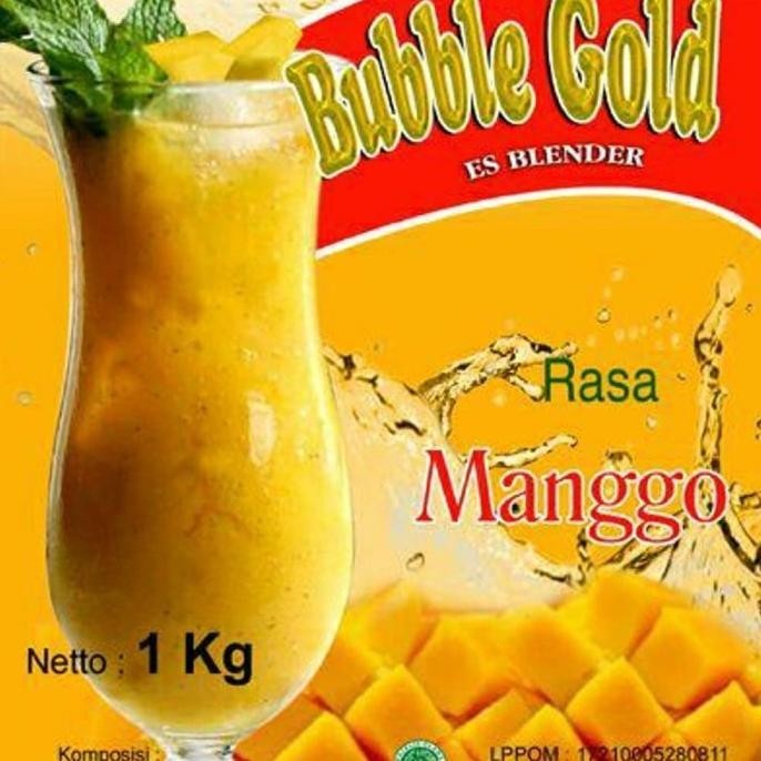 

BIG SALE BUBUK ES BLENDER RASA MANGGA MANGO BUBLE GOLD 1 KG !!!!!