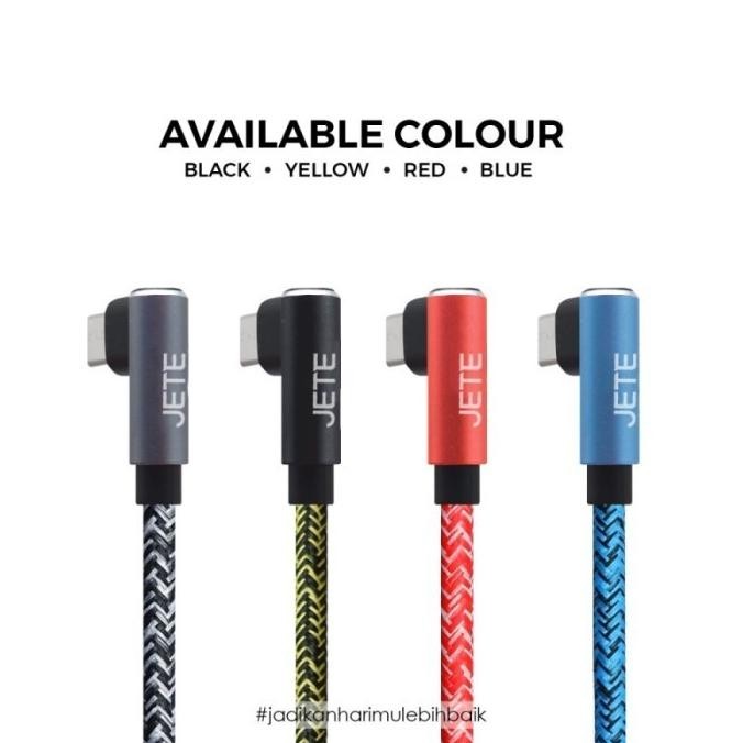 Kabel Data HP Android Fast Charging Charger Cas JETE CA1 Type C
