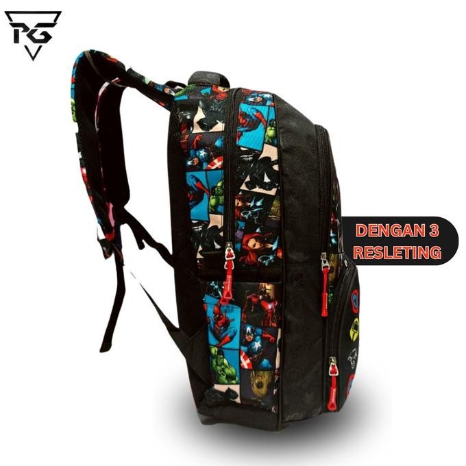 TERBARU | SMIGGLE SUPERHERO MARVEL AVENGERS TAS SEKOLAH ANAK LAKI LAKI SD IMPORT