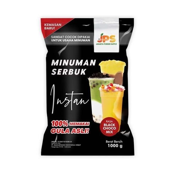 

NEW PRODUK JPS BUBUK BLACK CHOCO MIX (BUBUK MINUMAN DAN MAKANAN) !!!!!