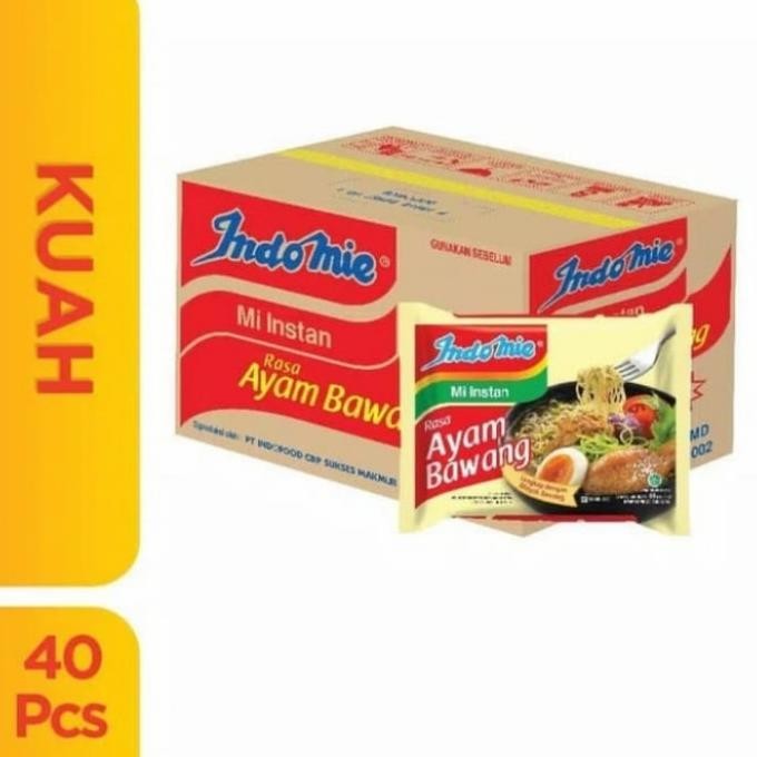 

BIG SALE INDOMIE AYAM BAWANG 1 DUS ISI 40 PC !!!!!