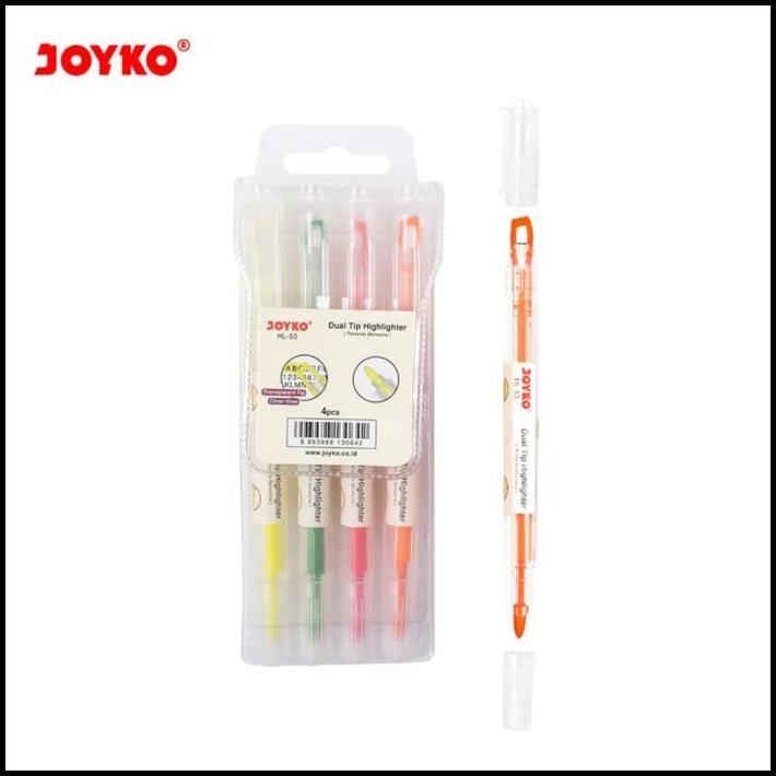 

HOT DEAL HIGHLIGTHER JOYKO DUAL TIP HL-53 SET