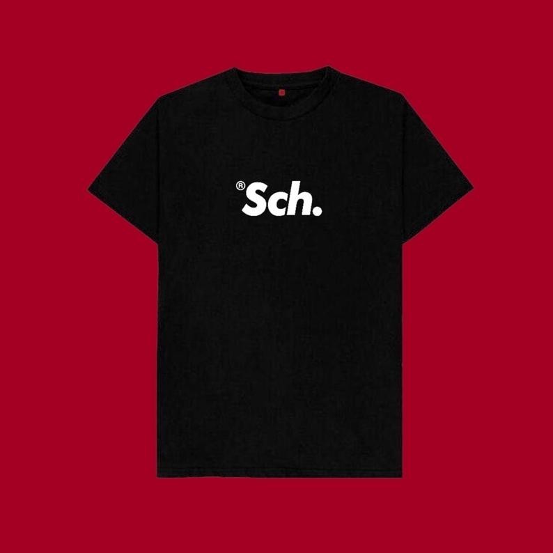 Kaos Baju Sch Logo Basic Distro Original Anak Dewasa Terbaru