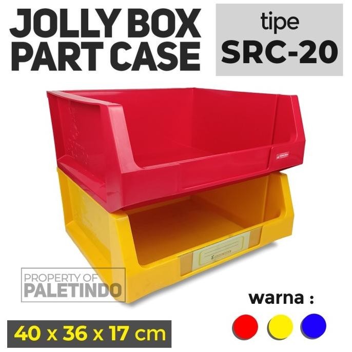 

Jolly Box Src 20 Global Eagle/ Kotak Spare Part Serbaguna / Stationery Kualitas Premium