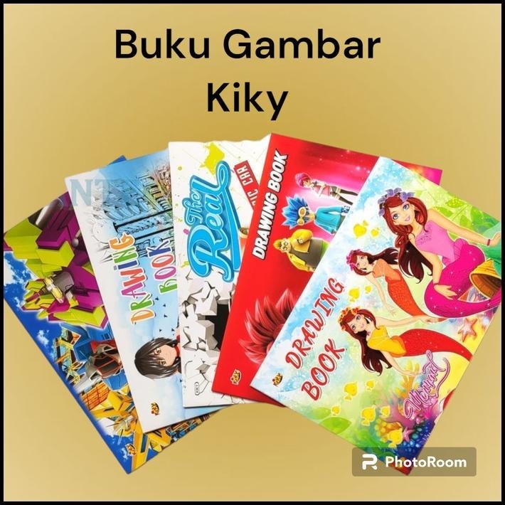 

TERBARU DRAWING BOOK A4 - BUKU GAMBAR KIKY UKURAN A4 !
