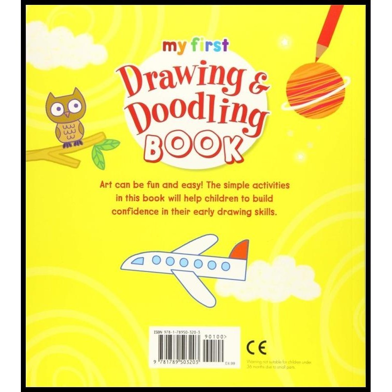 

BEST DEAL KIDS DRAWING BOOK MY FIRST DRAWING & DOODLING BOOK BY KASIA DUDZIUK !!!!!!