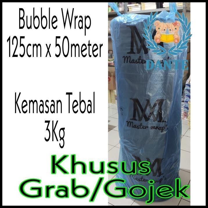 

TERBARU PLASTIK BUBBLE WRAP 125CM X 50METER !!!!!!
