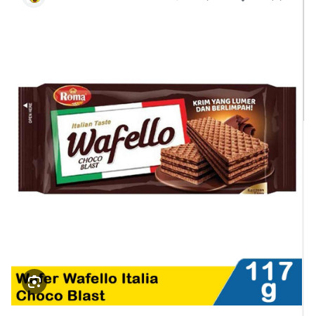 

Wafello Wafer Italia Chocoblast 110 gr Original