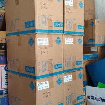 

Odner Bantex Folio 1465 7Cm (1 Karton/Dus = 15 Pcs) Premium Murah Baru