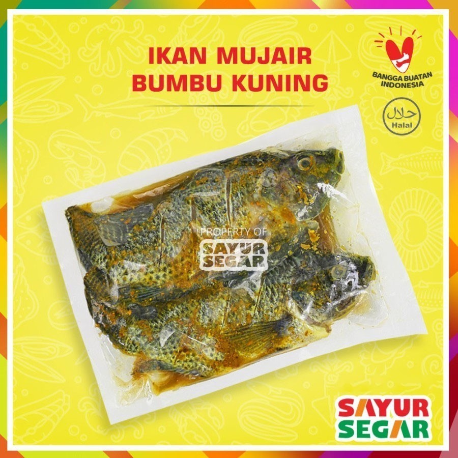 

Ikan Mujair Bumbu Kuning 500G Siap Masak