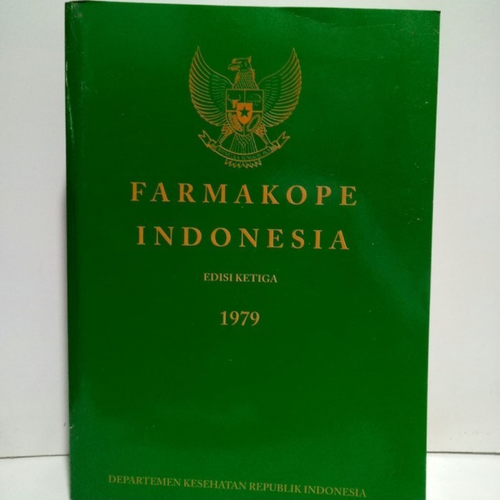 Buku Farmakope Indonesia Edisi 3 Terlaris Termurah