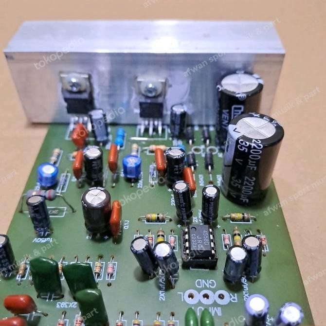 Modul Kit Speaker Aktif Stereo Tda 2050 Diy .