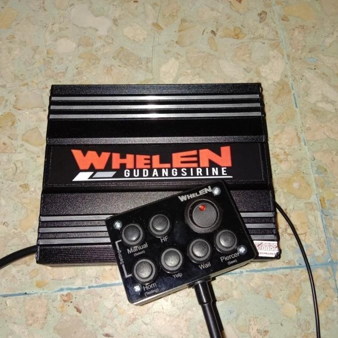 Modul Sirine remote wireless inject whelen Euro Gama G2 dan Speaker