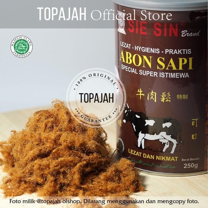 

Abon Sapi Super Spesial Sie Sin 250Gr Halal