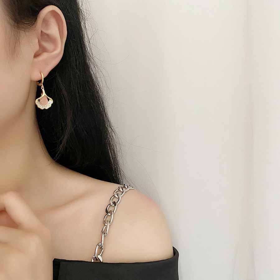 ANTING SEINA - Anting wanita titanium EARING lapis emas