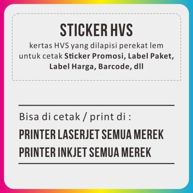 

Kertas Stiker Hvs A4 Isi 500 Lbr - Lintec - Casis