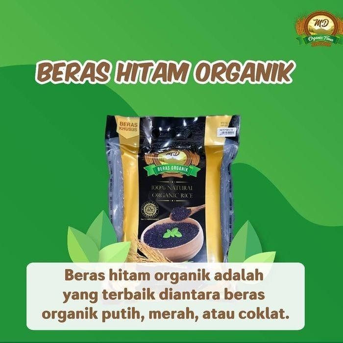 

Organic Black Rice Kupas Kulit - Beras Hitam - Rendah Gula - Md 2 Kg