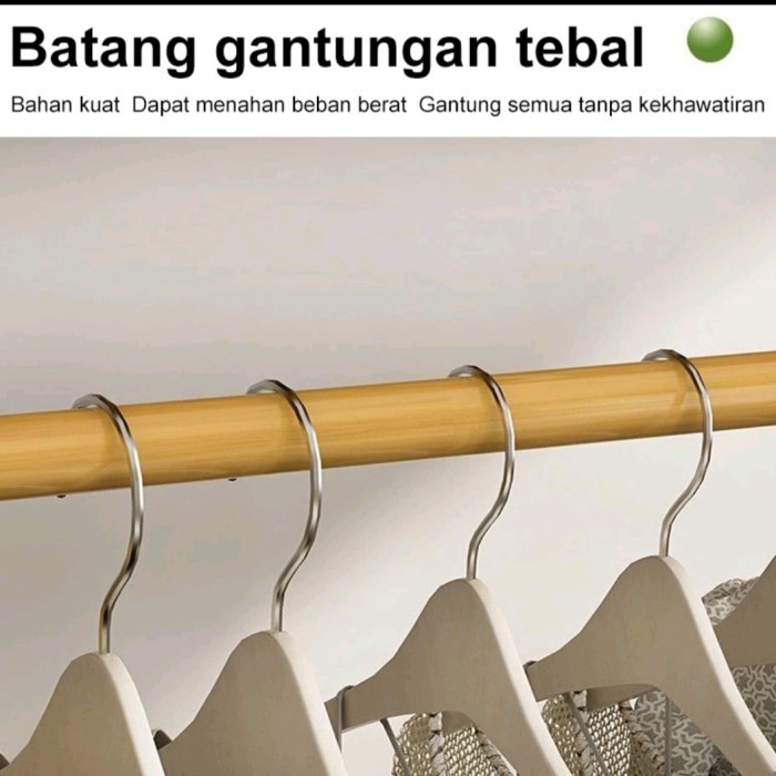 

Rak Baju Kayu .Stand Hanger Kokoh Berkualitas