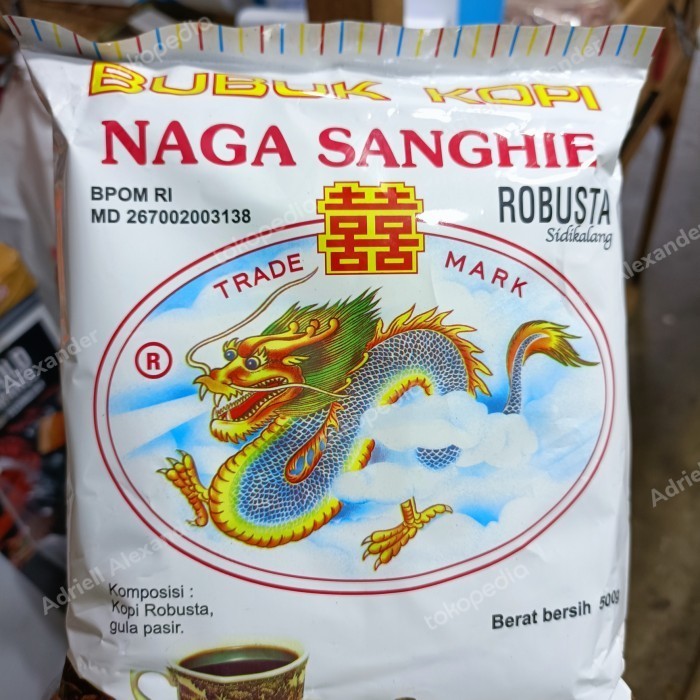 

Bubuk Kopi Naga Sanghie Sidikalang 500Gram