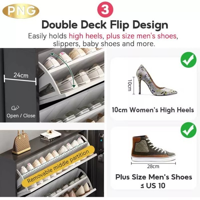 

Lemari Sepatu Susun Laci Kokoh