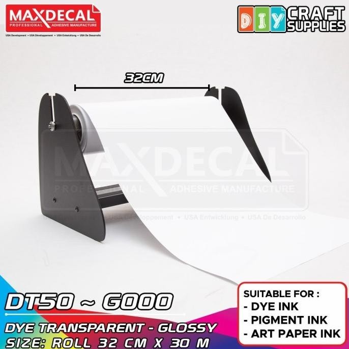 

Maxdecal Dt50 - G000 Sticker Vinyl Transparent Pet Inkjet Coating A3